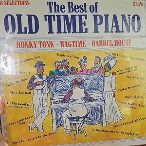 The Best of Old Time Piano Vinyl Record